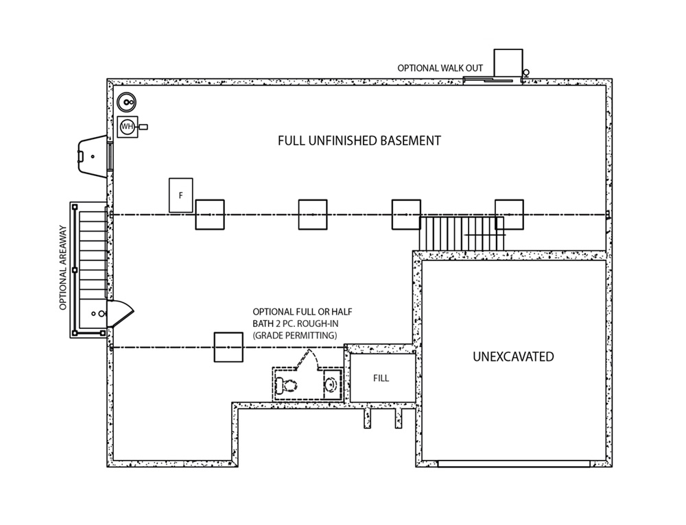 Brookedale Model Floorplan by J.A. Myers Homes in Hanover, PA