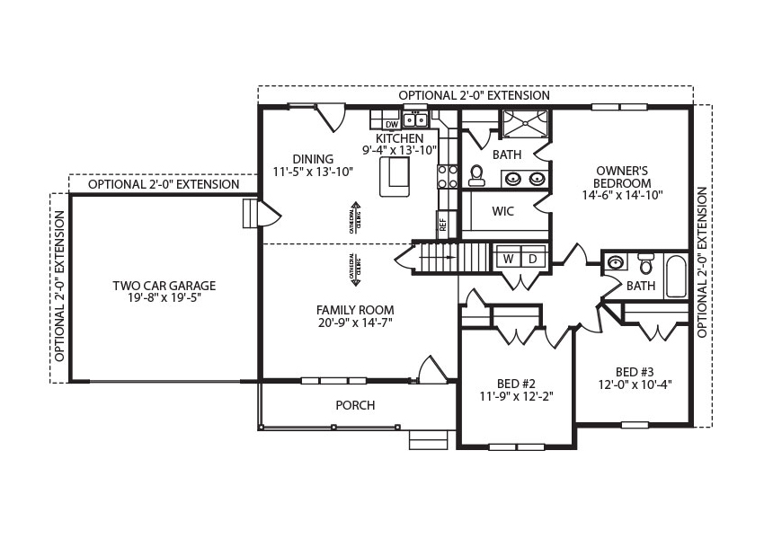 Us Homes Eisenhower Floor Plan House Design Ideas