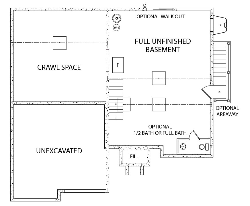 Berkley Model Floorplan home by J.A. Myers Homes in Hanover, PA