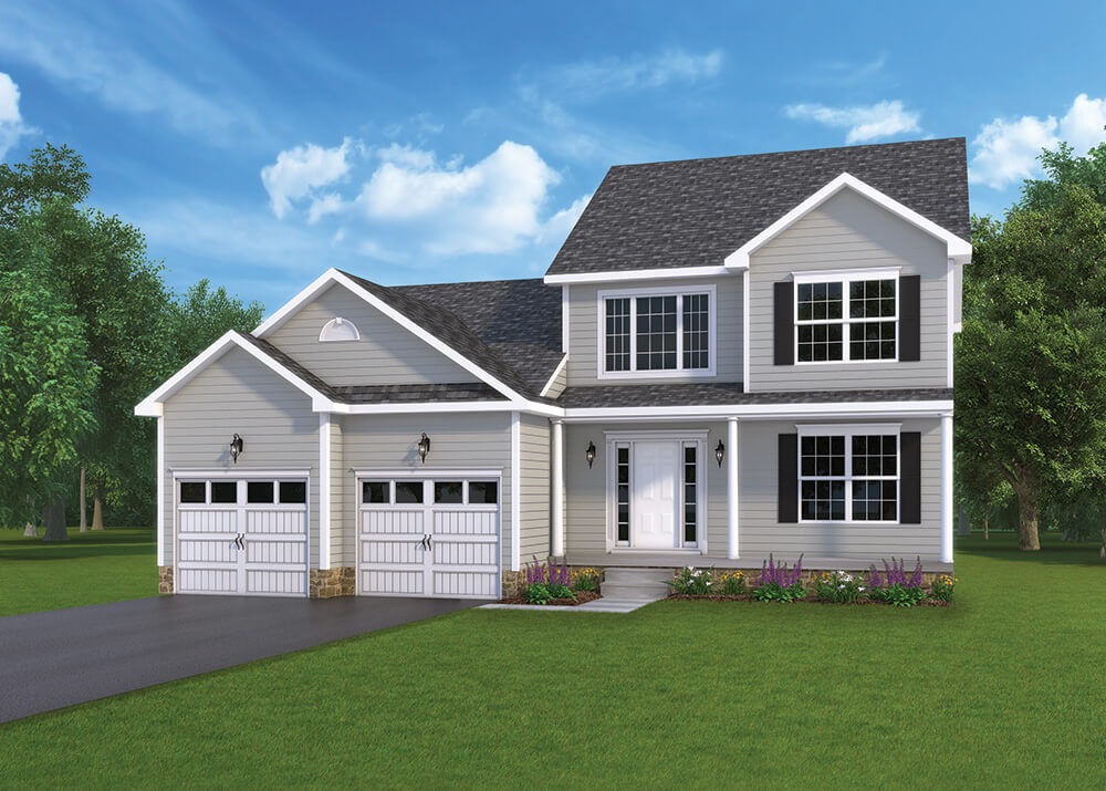 Berkley Option1 Model home by J.A. Myers Homes in Hanover, PA