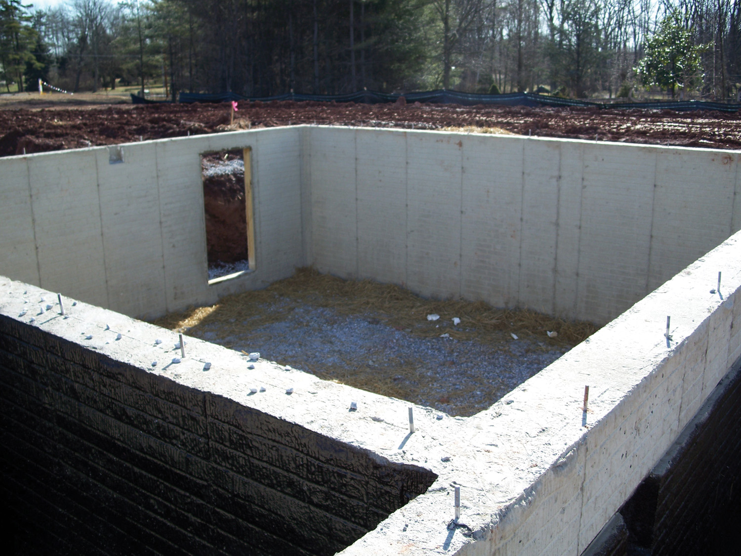 J.A. Myers Homes Building Process - Poured Foundation