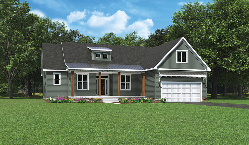 Nash II Standard Floor Plan Built By J.A. Myers Homes